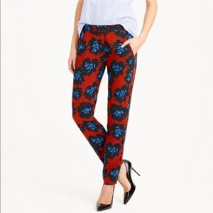 J Crew Firework Floral Pant